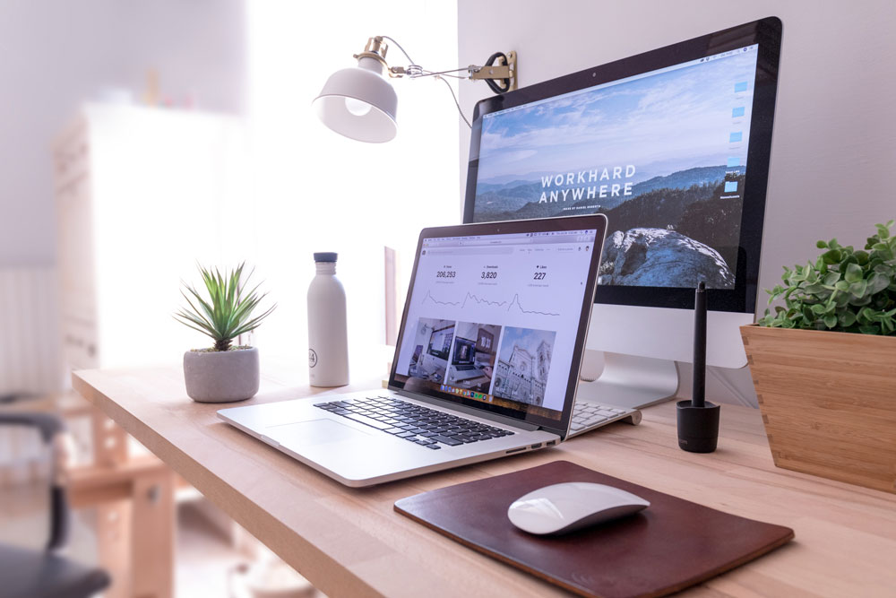 Website Design & Web Development servise is visible on desktop and cmputer